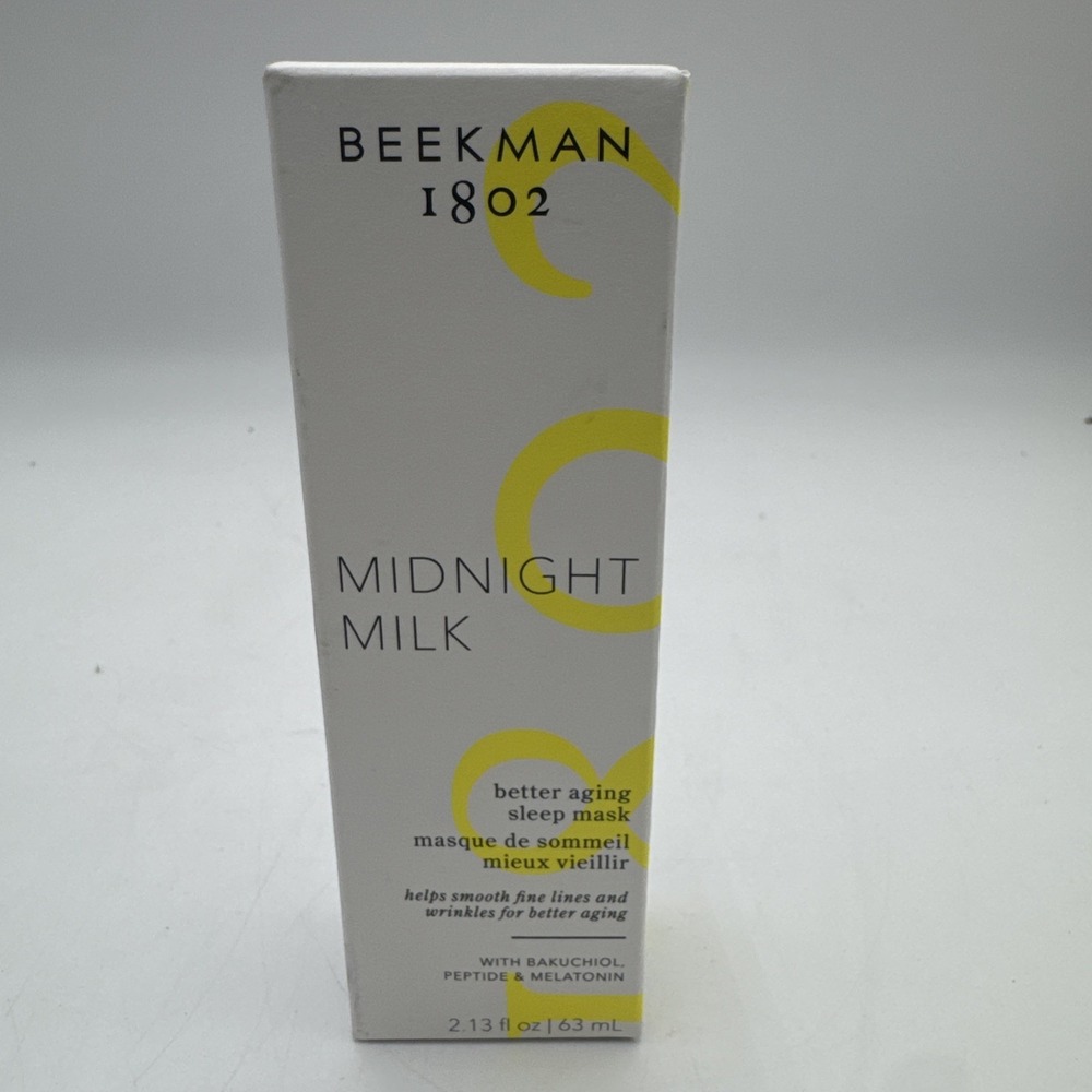 Beekman 1802 Midnight Milk Better Aging Sleep CREAM 2.13 fl oz, New & Sealed